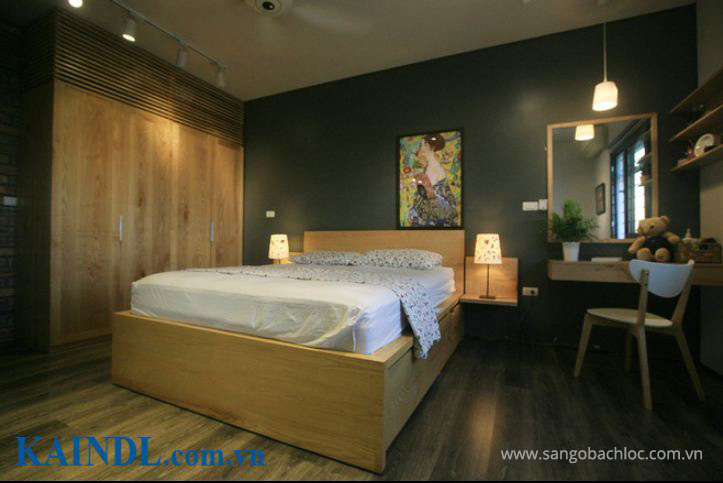 Căn hộ 3 phòng ngủ tuyệt đẹp của anh Phạm Ngọc Minh khiến nhiều người yêu thích - Sàn Gỗ Bách Lộc 0934637911